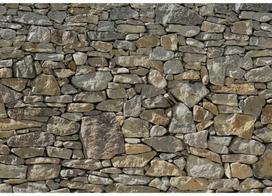 Komar Foto siena Stone Wall, 368x254 cm