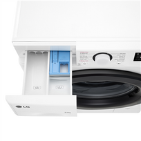 dziovykle 9kg - LG F4DR509SBW - 8 nuotrauka