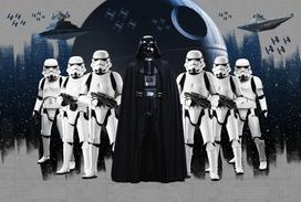 Tapetai Komar XXL4-090 Star Wars The Dark Side, 248 cm x 368 cm