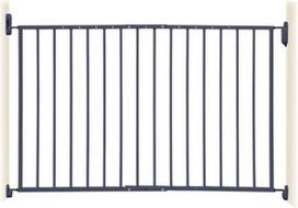 Saugumo varteliai Dreambaby Arizona 2-Panel Extenda Gate, metalas, juoda
