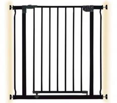 Saugumo varteliai Dreambaby Liberty Security Gate, 76 cm, 76 cm, dažyta, medis/metalas, juoda