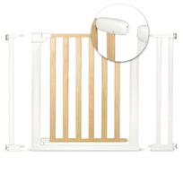Saugos mediniai varteliai Nukido, 74-105 cm, white/beige