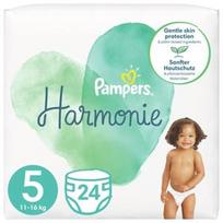 Sauskelnės Pampers Harmonie, 5 dydis, 11 - 16 kg, 24 vnt.