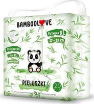 Sauskelnės Bamboolove Diapers, XL dydis, 12 - 18 kg, 20 vnt.