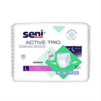 seni active - SENI ACTIVE TRIO LARGE, Sauskelnės-kelnaitės, 10vnt. - 3 nuotrauka