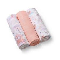 Vystyklai BabyOno 348/11, rožiniai, 3 vnt