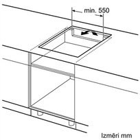 hob induction - Bosch PIF612BB1E - 7 nuotrauka