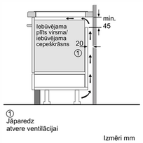 hob induction - Bosch PIF612BB1E - 9 nuotrauka