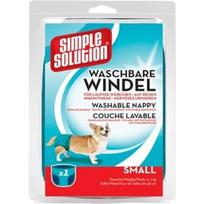 sunu tualetas - Sauskelnės šunims Simple Solution Washable, S - 1 nuotrauka
