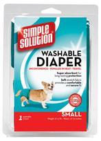 sunu tualetas - Sauskelnės šunims Simple Solution Washable, S - 2 nuotrauka