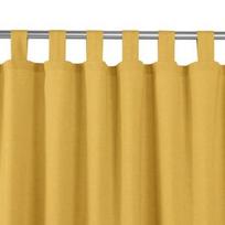 Naktinė užuolaida Homede Carmena 5905364627441, garstyčių, 140 cm x 300 cm