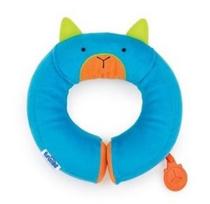 Kelioninė pagalvėlė autokėdutėms Trunki Bert, mėlyna/žalia/oranžinė