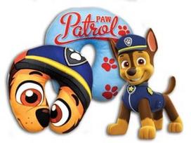 Kelioninė pagalvėlė autokėdutėms Nickelodeon Paw Patrol, mėlyna/ruda