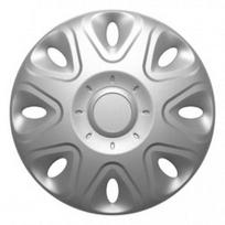 Ratų gaubtai R15 Sidabriniai POWER , 4 vnt