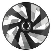 Ratų gaubtas (kalpokas) 1 vnt. Vector RC black&silver R15