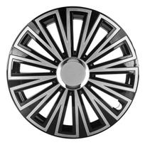 Ratų gaubtas (kalpokas) 1 vnt. SUNSET R16 black&silver