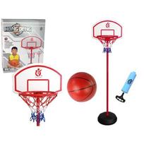 Vaikiškas krepšinio rinkinys su kamuoliu Import LEANToys, 110cm