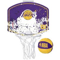 Wilson NBA Team Los Angeles Lakers, mini krepšinio rinkinys, naudojamas patalpose