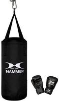 boksas maisas - Bokso maišas Hammer FIT Boxing Set Junior, juoda - 1 nuotrauka