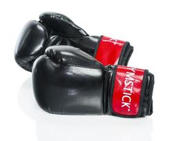 bokso pirstines 10 oz - Bokso pirštinės Gymstick Boxing Gloves 61180-10, juoda/raudona, 10 oz - 2 nuotrauka