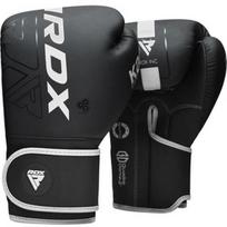Bokso pirštinės RDX F6 Matte BGR-F6MW-16OZ, balta/juoda, 16 oz