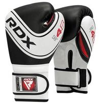 Bokso pirštinės RDX JBG 4 B-4oz, balta/juoda, 4 oz
