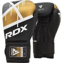 bokso pirstines - Bokso pirštinės RDX F7 BGR-F7BGL-12OZ, aukso/juoda, 12 oz - 1 nuotrauka