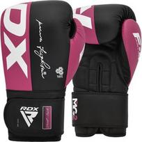 Bokso pirštinės RDX F4 BGR-F4P-12OZ, juoda/rožinė, 12 oz