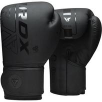 bokso pirstines 14 oz pirstines - Bokso pirštinės RDX F6 Matte BGR-F6MB-14OZ, juoda, 14 oz - 1 nuotrauka