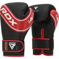 Bokso pirštinės RDX JBG 4 R-4oz, juoda/raudona, 4 oz