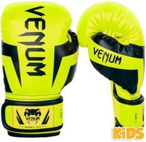 "Venum Elite" bokso pirštinės vaikams - Exclusive - Fluo yellow