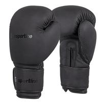Bokso pirštinės inSPORTline Kuero - Juodas 8 oz