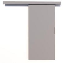 stumdomos durys senukai - Stumdomos durys nišai ADRK Furniture Pixi 106, pilkos - 1 nuotrauka