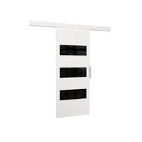 Stumdomos durys nišai ADRK Furniture Ares 76, baltos