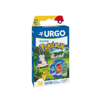 URGO pleistrai vaikams POKEMON, 16 pleistrų