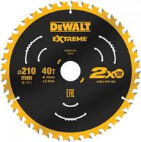 diska pjovimo - DeWalt DT20433-QZ; 210 mm; Z40 - 1 nuotrauka