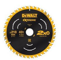 diska pjovimo - DeWalt DT20433-QZ; 210 mm; Z40 - 2 nuotrauka