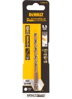 hex 1 4 graztai - Grąžtas metalui DeWalt DT20607-QZ; 5,5x59x98 mm - 1 nuotrauka