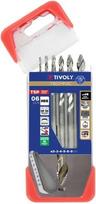 Metalo grąžtų rinkinys Tivoly Smart Point 11457070002, medienai/metalas/plienui, hss, tiesus, 2 mm x 17.5 cm, 6 vnt.