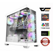 MDATA GAMING Ryzen 7 7700X 32GB 512GB SSD NVME 1TB HDD RTX 4060 Ti NoOs