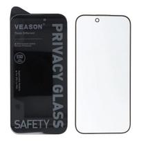 iphone se 4 - Veason 6D Pro Veason Privacy Glass for iPhone 13 Black - 1 nuotrauka