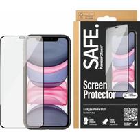 iphone 11 apsaugine ekrano plevele - PanzerGlass "Screen Protection Edge-to-Edge iPhone 11/ Xr" Black - 1 nuotrauka
