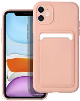 Riff Card series Silicone back case for Apple iPhone 11 Pink