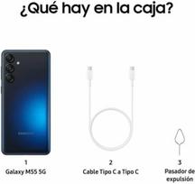 snapdragon 8 - Samsung Galaxy M55 5G 128GB Black (Juodos) - 5 nuotrauka