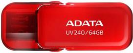 ADATA UV240 64GB Red (Raudonas)