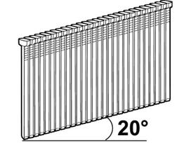 Vinys Essve D16; 1,6×63 mm; 20°; 2400 vnt.; blizgaus cinkavimo