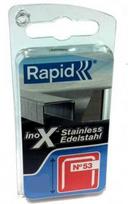nerudijancio plieno juosta - Kabės nerūd. plieno „Rapid“ 53/12 1080 vnt. - 1 nuotrauka