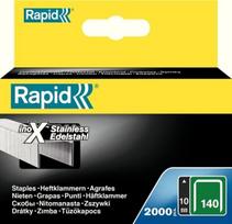 tvirtinimo juosta - Kabės Rapid 140/10 nerūd.pl 2000 vnt. - 1 nuotrauka