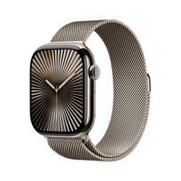 apple watch series 10 - Apple Watch Series 10 GPS + Cellular 46mm Natural Titanium Case with Natural Milanese Loop - M/L - 1 nuotrauka