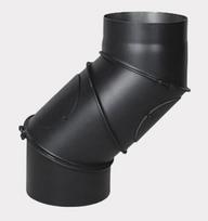 kaminas - Reguliuojamas kamino lenkimas Darco D150 - 1 nuotrauka